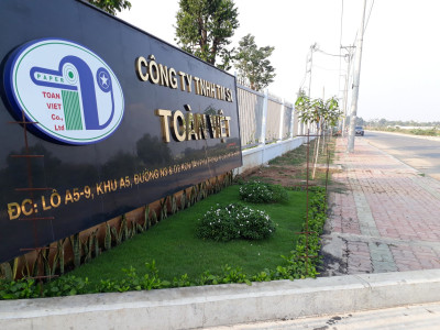 Thiết kế và thi công cảnh quan Nhà máy Toàn Việt - KCN Tân Thới Trung